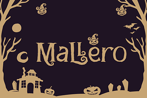 MALLERO - Halloween Font