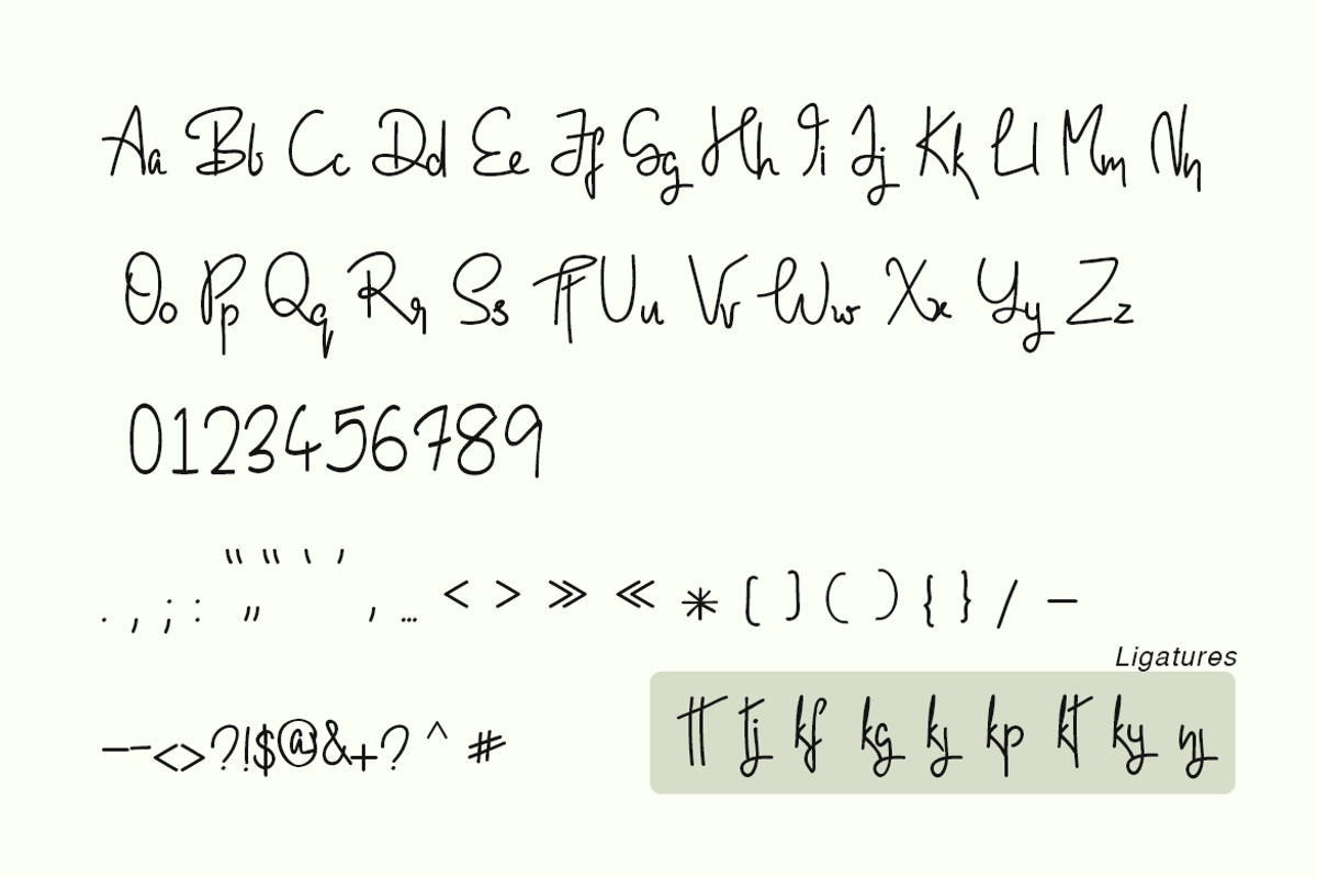 Norletta - Handwritten / Luxury Font preview 3