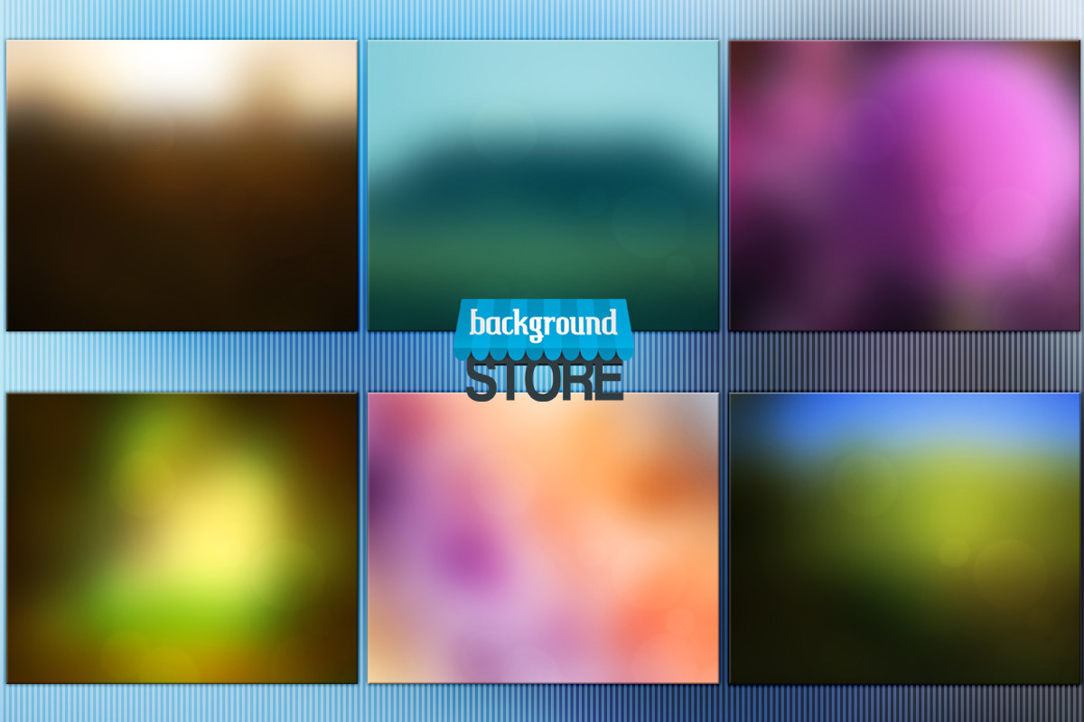 Blurred Backgrounds Bundle preview 2