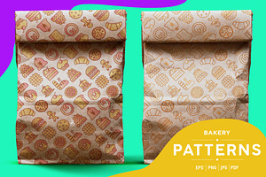 Bakery Patterns Collection, a Pattern Graphic by Alex Blogoodf