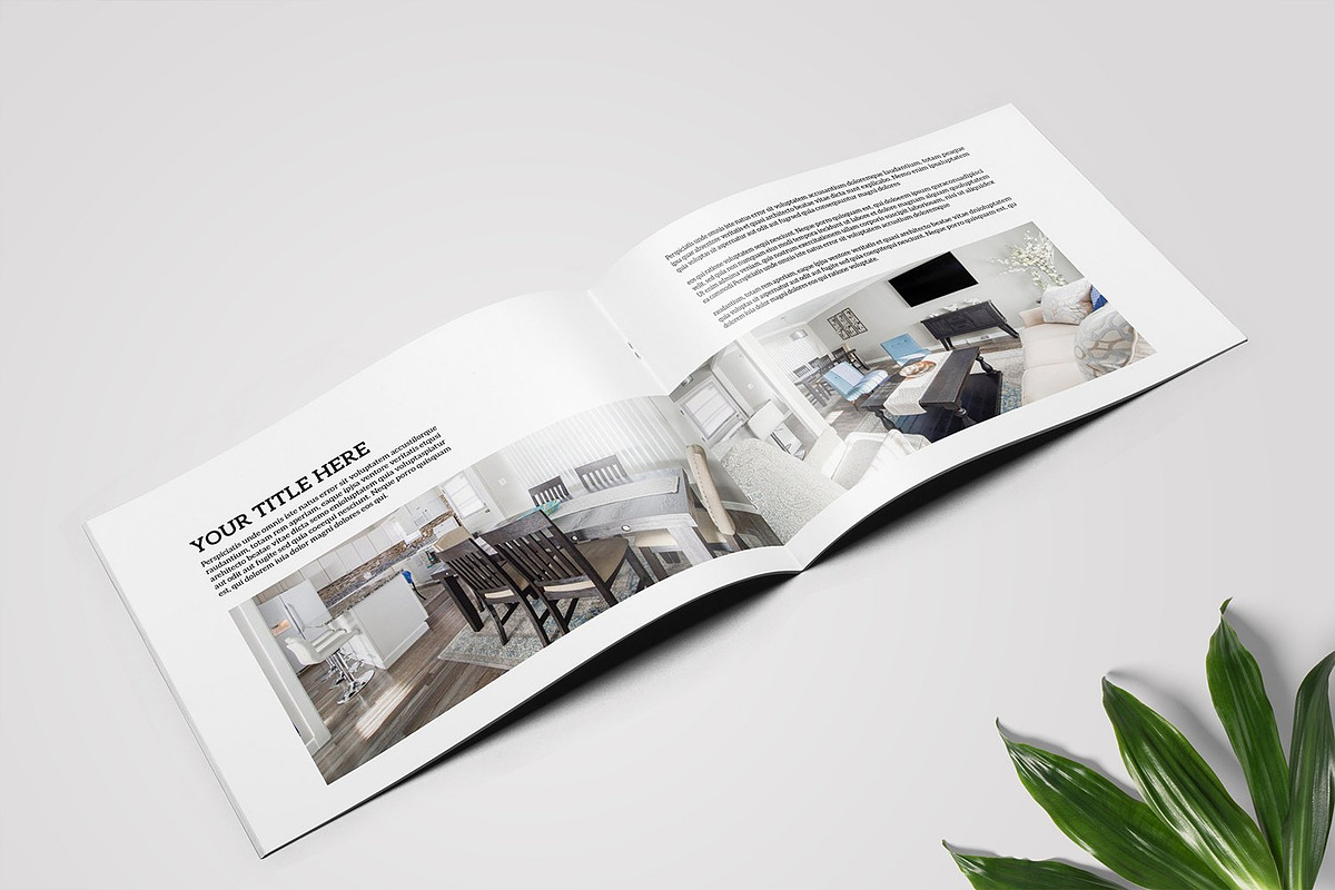 Interior Design Brochure Template, a Brochure Template by Template Shop (Photo 7 of 10)