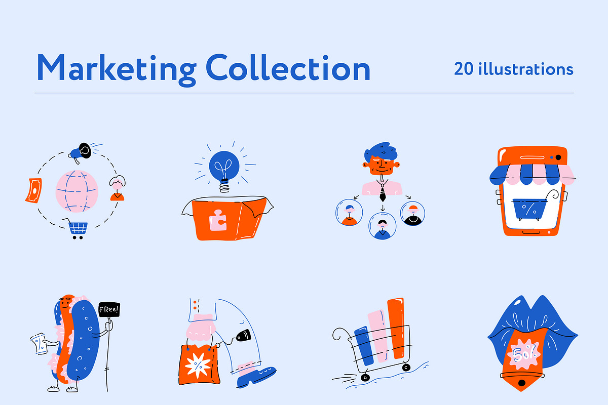 Ellsy Illustration Collections, an Education Illustration by Welovegraphics (Photo 15 of 17)