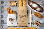 Bakery Mockup, a Print Template by ELFIVETROV DESIGN (Thumbnail 5 of 6)