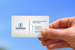 Stylish Corporate Business Card 4