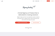 Flyaway Landing, a Landing Page Template by Pixel Co. (Thumbnail 2 of 5)