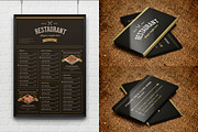 Elegant Food Menu 3 Dark Version, a Brochure Template by Luuqas Design (Thumbnail 6 of 6)