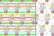 Cute rabbits patterns colection!, a Pattern Graphic by Irene_Boiko_ART (Thumbnail 6 of 21)