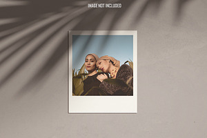 Polaroid Photo Mockup Soft Shadow, a Presentation Template by Art-Jek.std