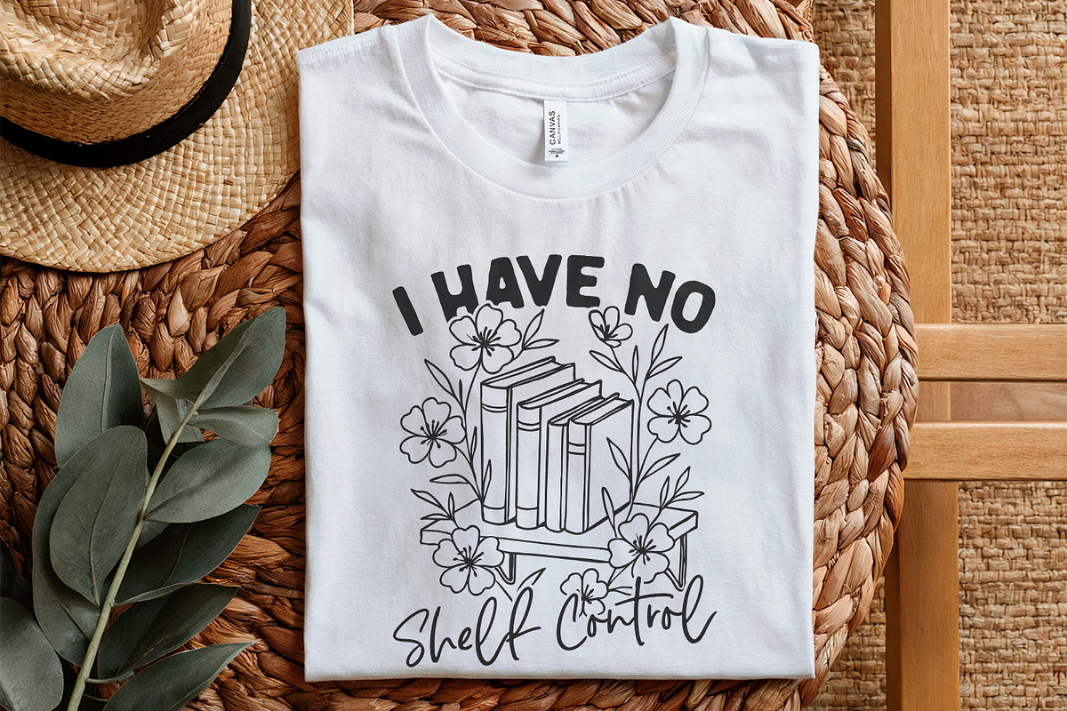 I Have No Shelf Control Book Lovers, an Illustration by SharpMarketplace (Photo 5 of 9)