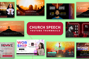 Church Speech YouTube Thumbnails