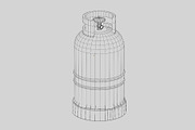 Gas Cylinder, an Object 3D Model by fahad121 (Thumbnail 6 of 7)