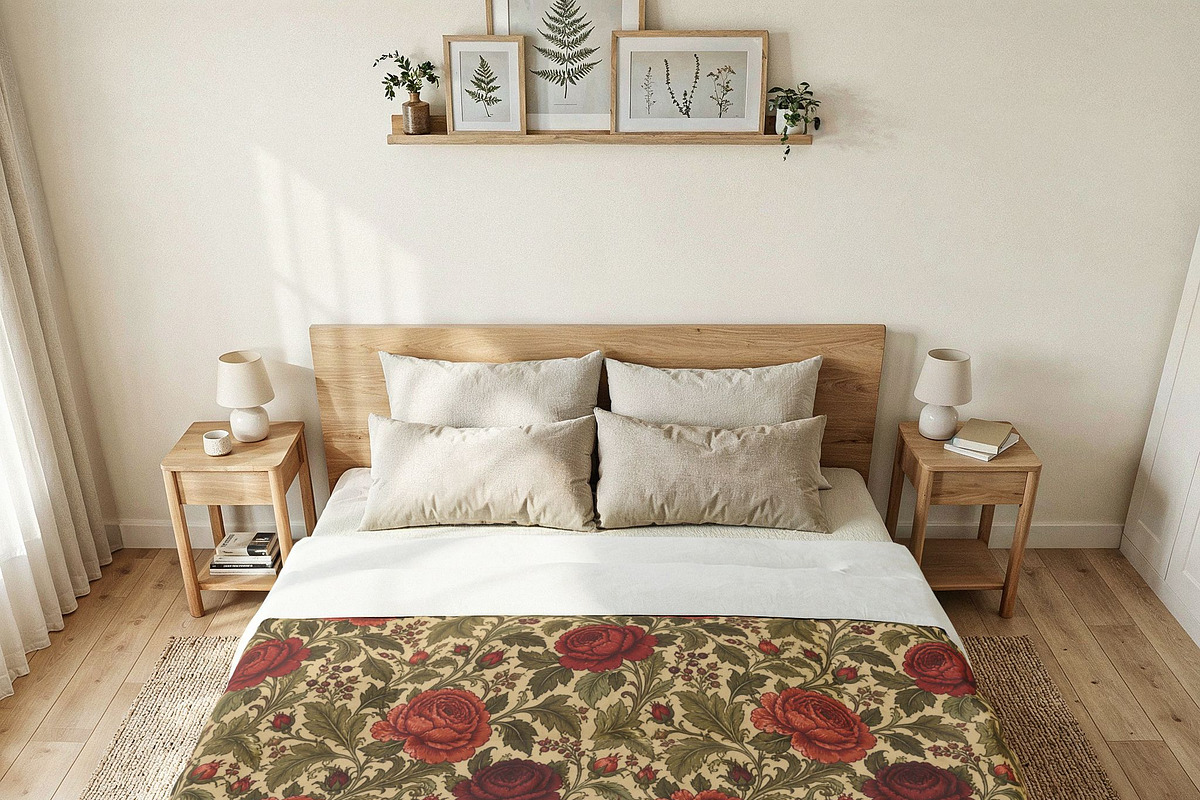 William Morris Inspired Pattern Bund, a Pattern Graphic by elfy creative (Photo 4 of 11)