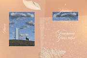 Transparent Glitter Paper Textures, a Texture Graphic by Freezerondigital (Thumbnail 2 of 16)