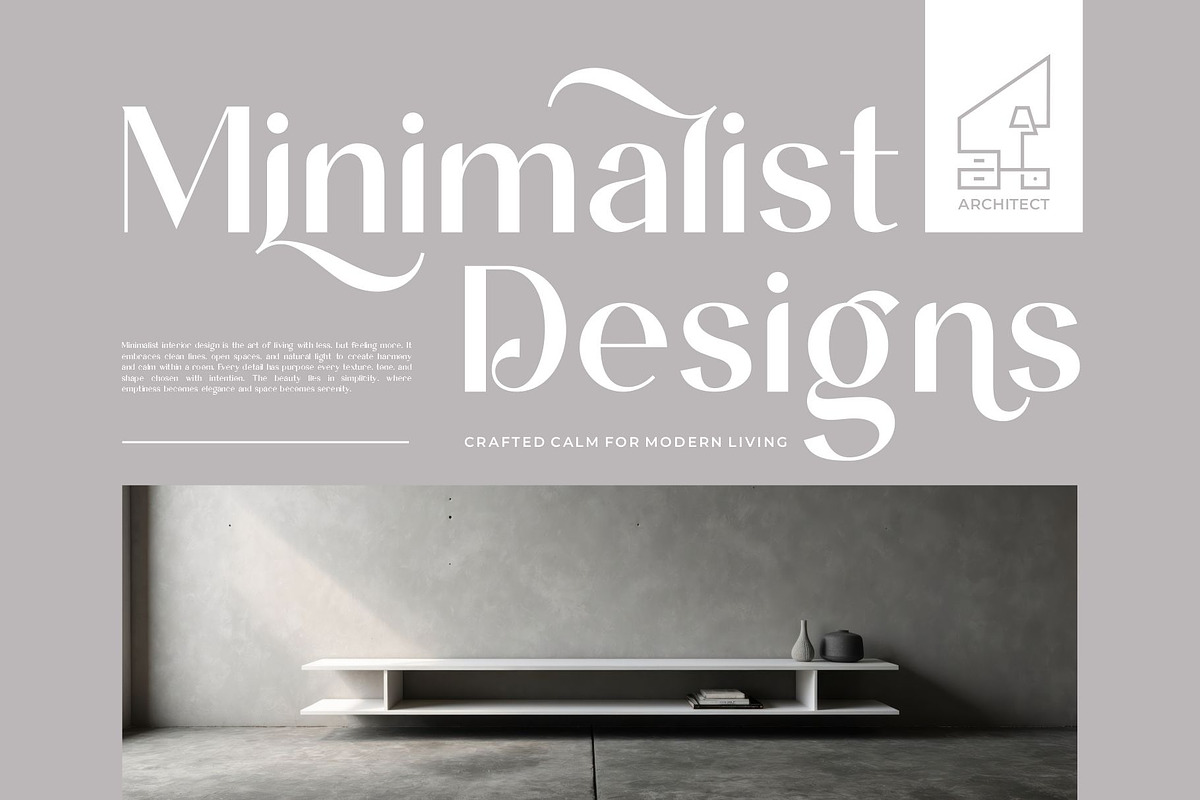 Biciha || Minimalist Sans Serif Font, a Sans Serif Font by Ermedia Studio (Photo 8 of 10)