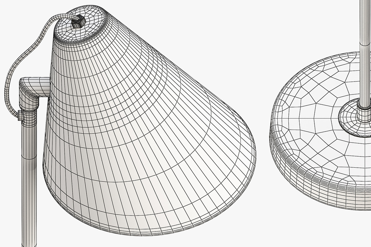 Joybird Izzy Table Lamp, a Light 3D Model by 3dmitruk (Photo 6 of 7)