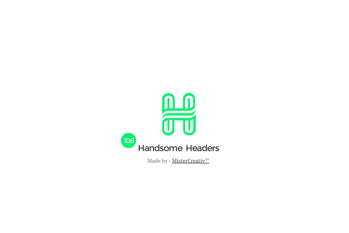 Photoshop-108 Handsome Headers, a Templates & Theme by MisterCreativ™ (Photo 7 of 7)