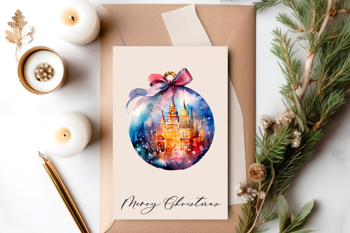 Jingle bells , Christmas  clipart., a Decorative Illustration by Hello My Print (Photo 7 of 9)