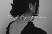 Vintage Elegance Script, a Script Font by BilberryCreates (Thumbnail 5 of 9)