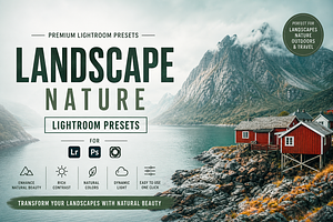 Landscape Nature Lightroom Preset, a Preset Add-On by AAA Presets