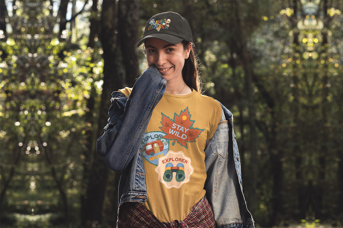 HAPPY CAMPER, a Pattern Graphic by MSNTY STUDIOX (Photo 27 of 28)