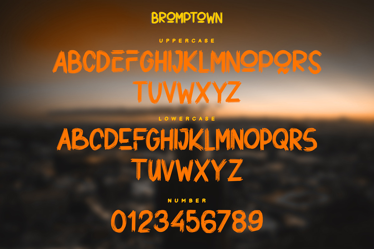Bromptown, a Script Font by Analogous (Photo 14 of 15)