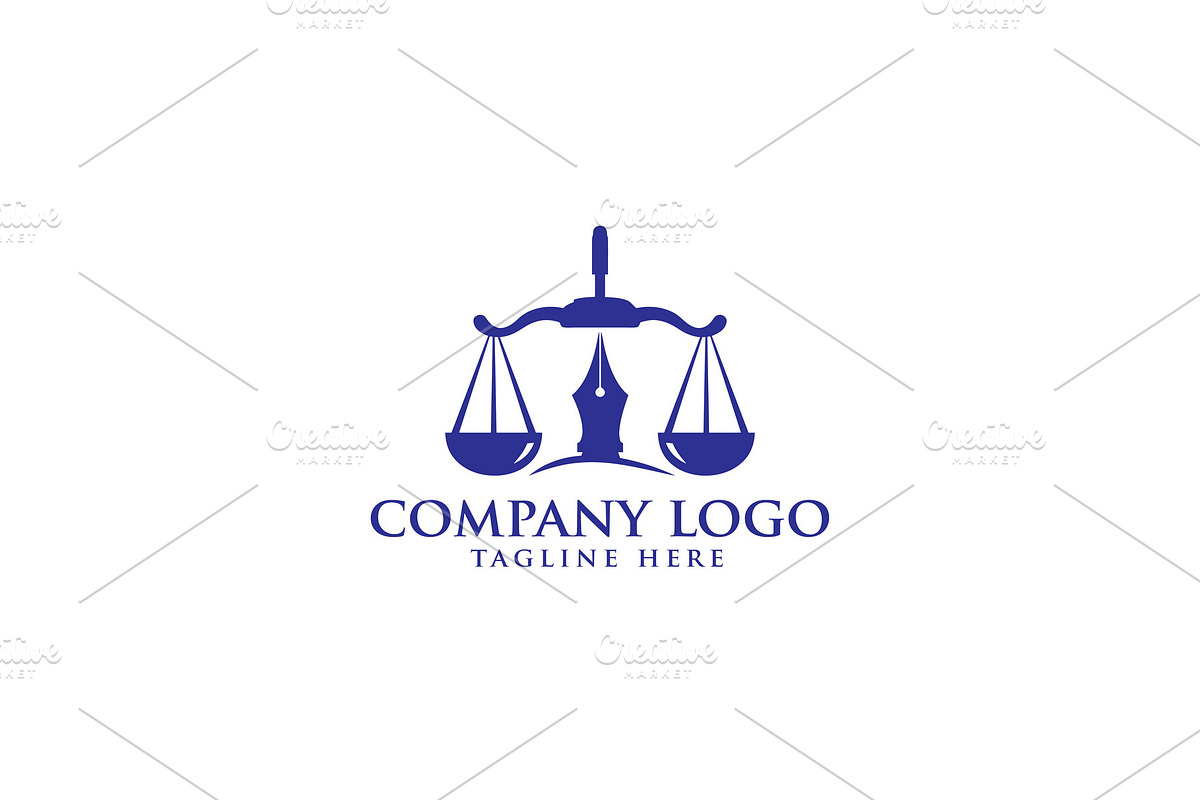 justice law logo design template., a Branding & Logo Template by ArmanHossen75