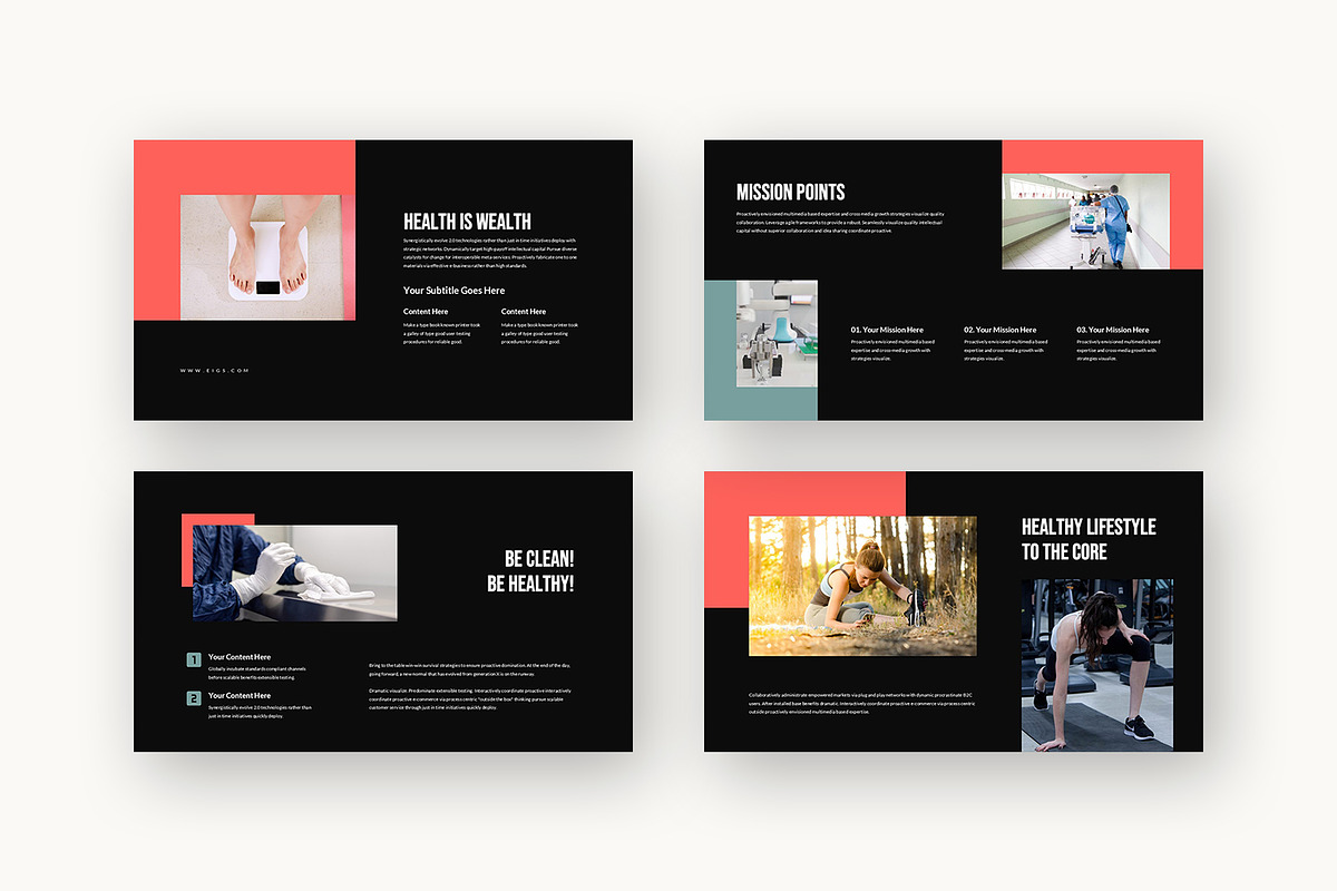 Eigs : Wellness Brand Google Slides, a Presentation Template by Punkl Camp (Photo 10 of 16)