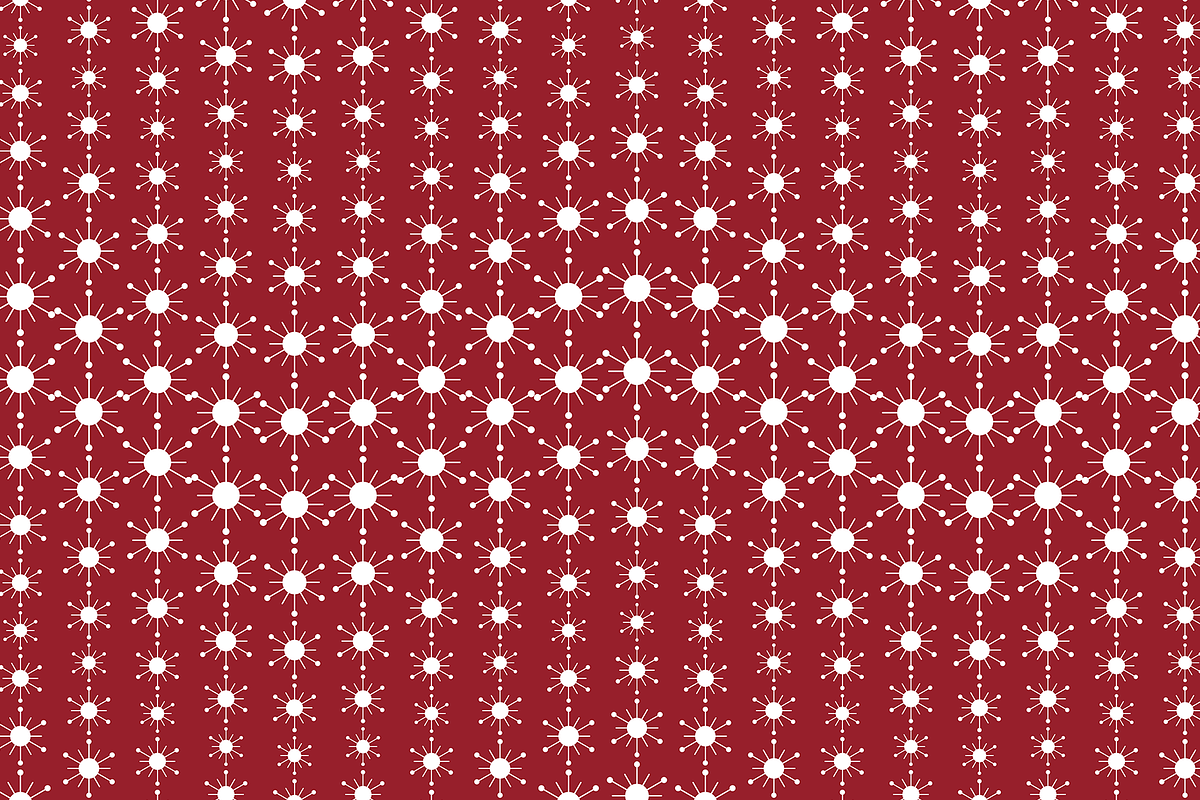 7 Red Christmas Patterns, a Pattern Graphic by Sunny Design (Photo 4 of 4)