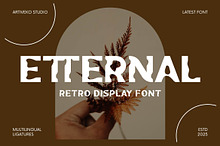 Etternal Display Retro Font