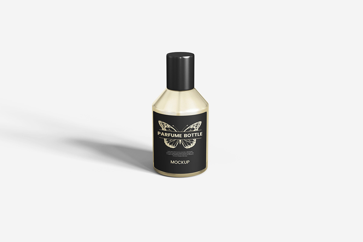 Parfume Bottle Mockup, a Packaging Mockup by bimockup (Photo 2 of 6)