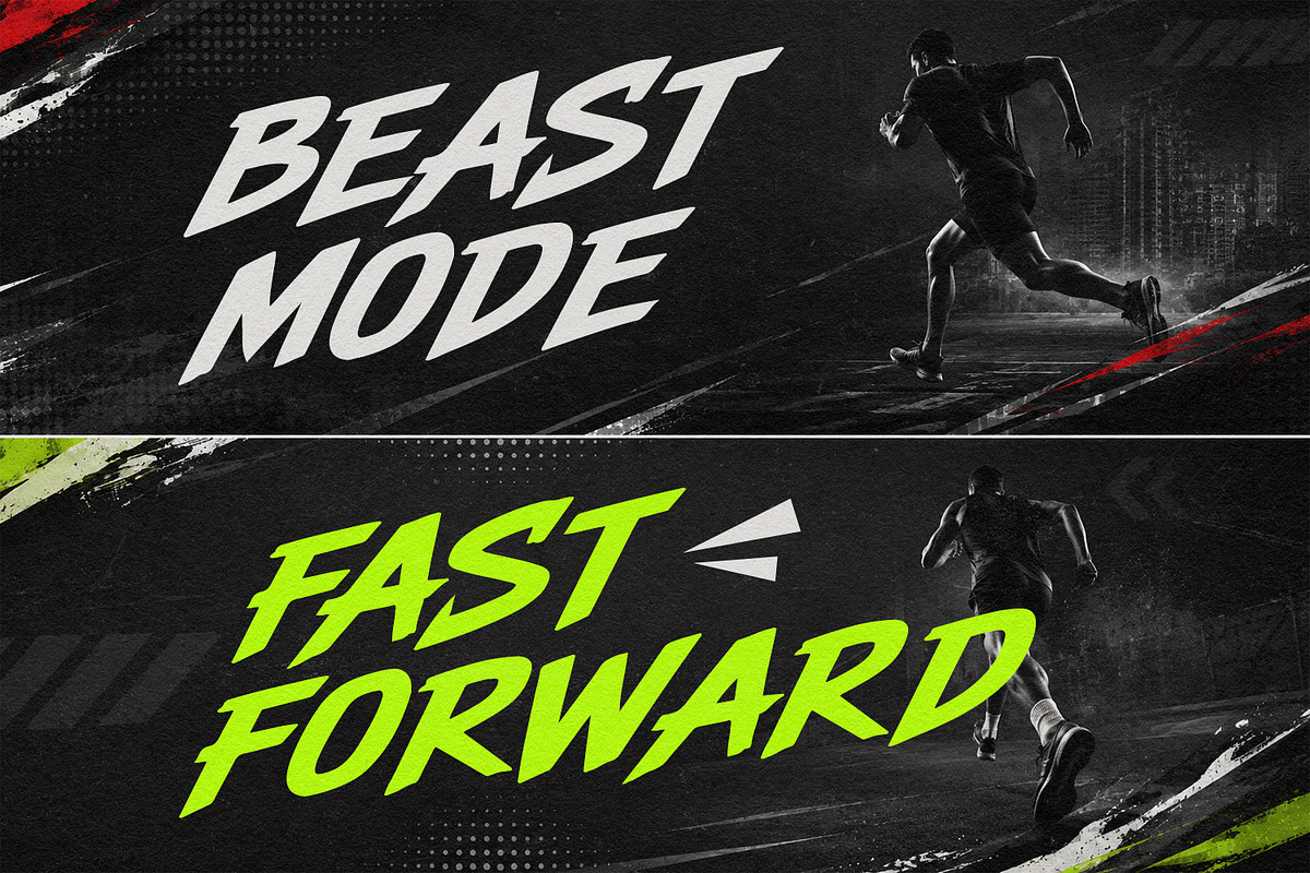 Beosze Tramx Dynamic Display Font, a Sans Serif Font by Maulana Creative (Photo 6 of 7)