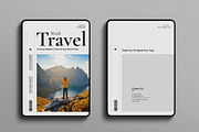 Digital Travel Magazine Layout, a Magazine Template by E-Type (Thumbnail 7 of 7)