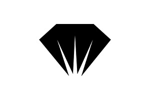 Simple Diamond Logo, a Branding & Logo Template by Buqancreative