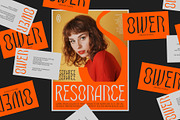 CS Devious – Psychedelic Font, a Sans Serif Font by Craft Supply Co. (Thumbnail 3 of 8)