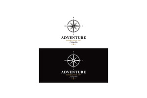 Retro vintage marine nautical logo d, a Branding & Logo Template by LOGOCREATIVE