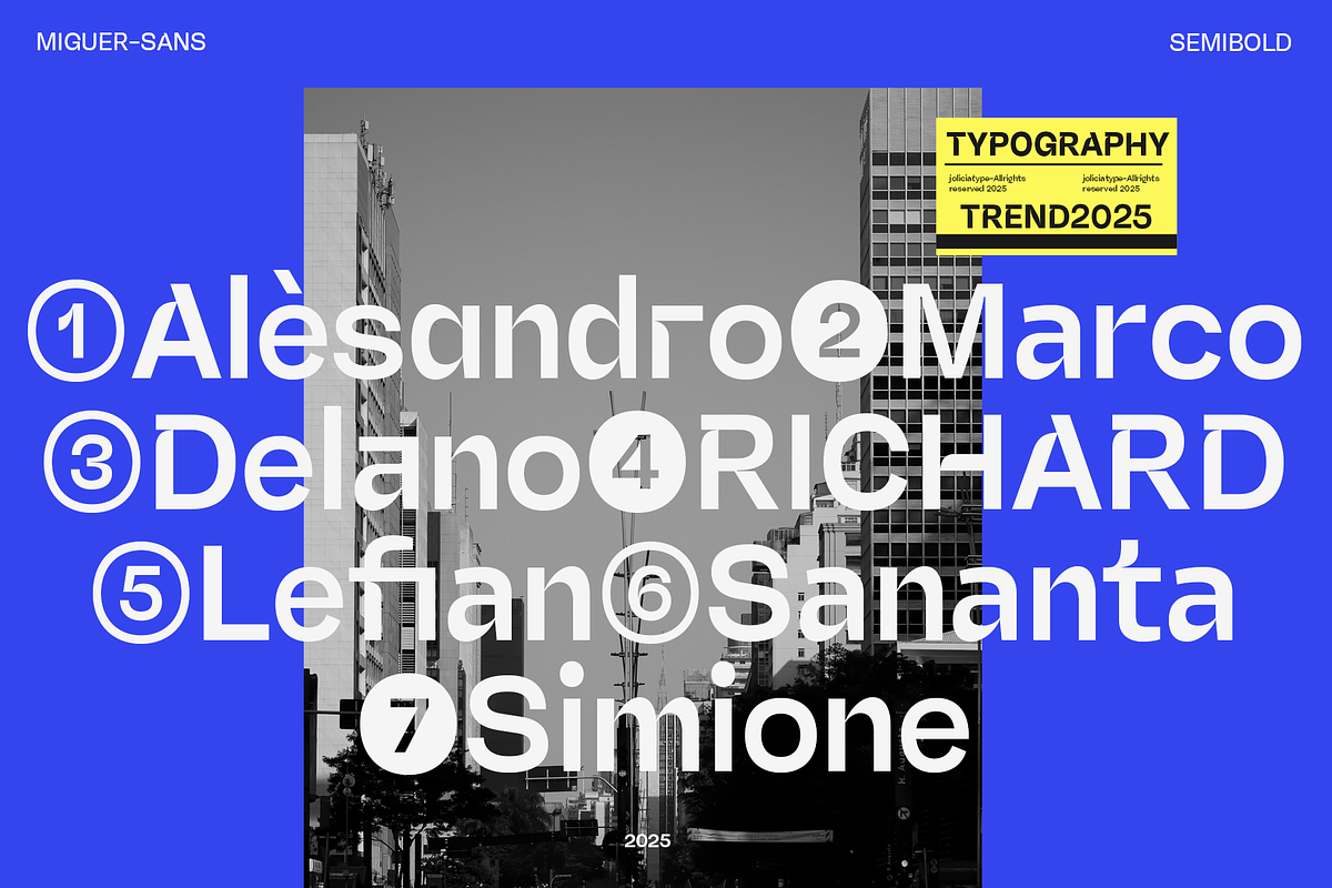 Miguer Sans | Contrast Sans, a Sans Serif Font by Jolicia Type (Photo 18 of 21)