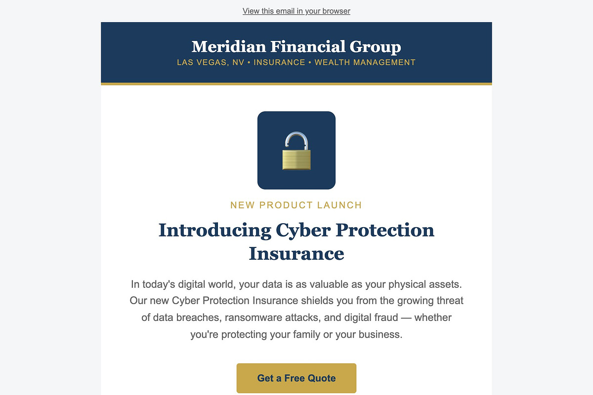 Finance & Insurance Email Kit, an Email Template by Art Club (Photo 3 of 5)
