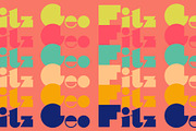 Geo Fitz - geometric font, a Sans Serif Font by Font Infusions (Thumbnail 14 of 14)