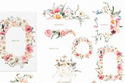 -20% Bloom Floral Watercolor Bundle, an Object Graphic by Cat In Colour (Thumbnail 5 of 14)