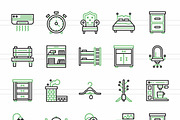 Furniture & Household Green & Black, an Icon by IconBunny (Thumbnail 2 of 2)