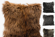 Fur pillows set 1, an Object 3D Model by 3dmitruk (Thumbnail 1 of 22)