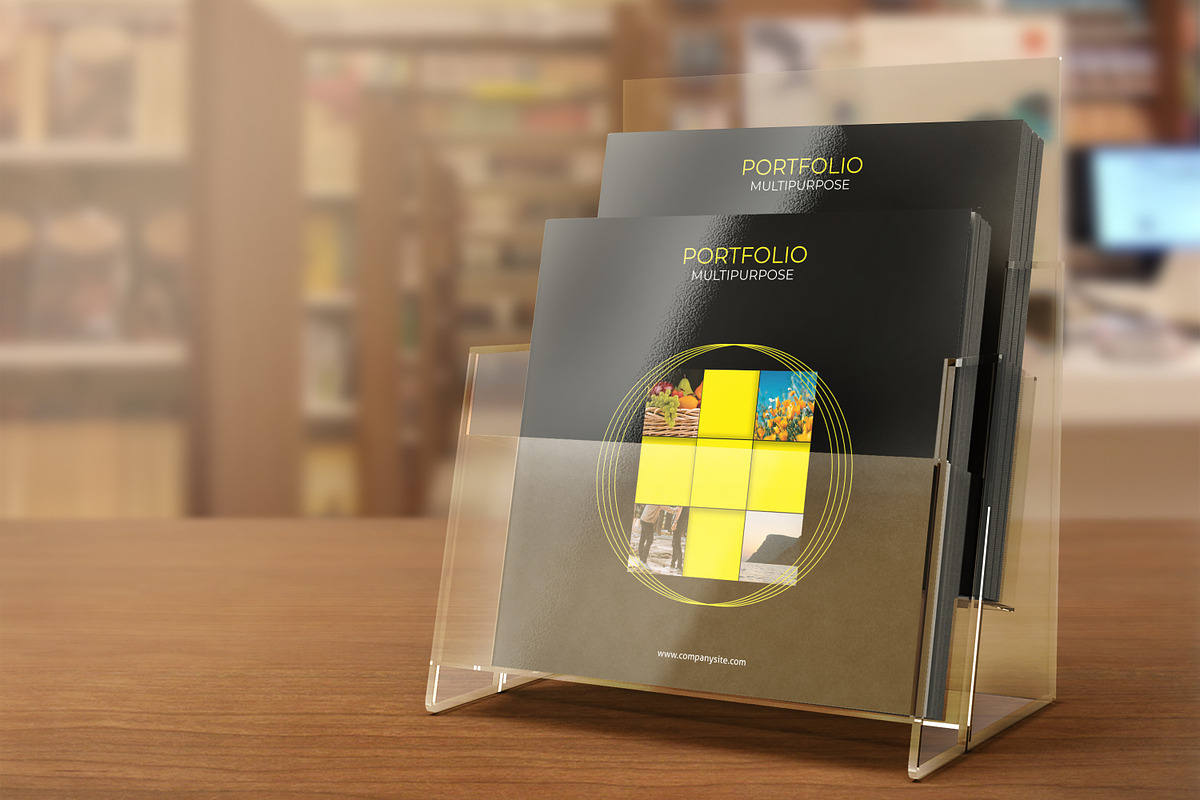 Minimal Square Portfolio, a Brochure Template by Template Shop (Photo 7 of 7)