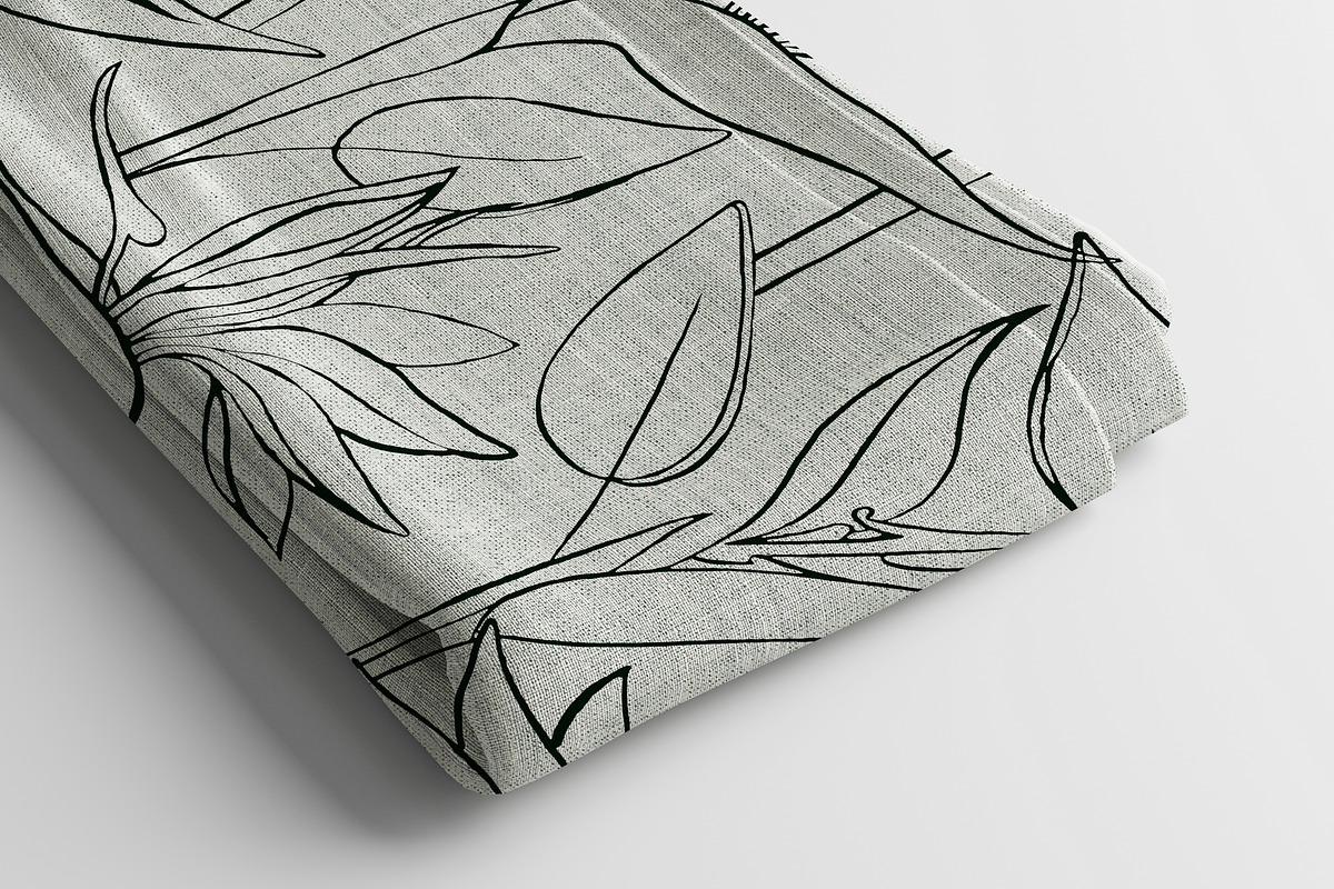 set of 7 floral pattern with birds, a Pattern Graphic by Aban's World (Photo 5 of 6)