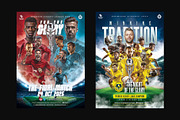 5 Football Poster Templates, a Flyer Template by Bornx Design (Thumbnail 3 of 8)