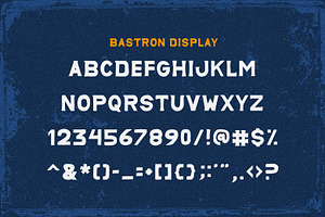 Bastron - Script Monoline