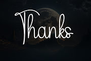 Moonlight | Script Font, a Handwritten Font by Scratchones (Thumbnail 8 of 8)