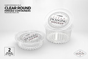 08 Clear Container Packaging Mockups, a Cups & Container Mockup by INCDesign (Thumbnail 10 of 22)