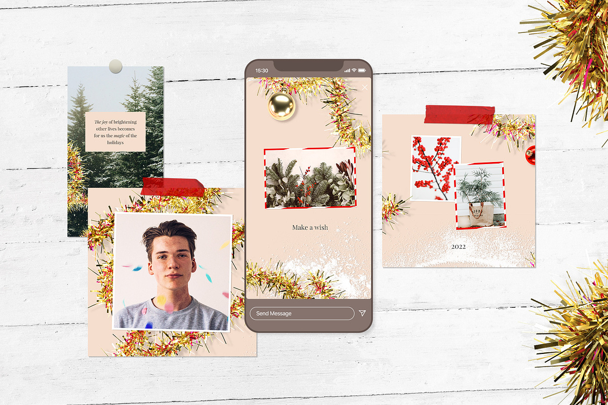 Christmas Instagram Puzzle | Canva, a Social Media Template by BigWeek (Photo 2 of 8)