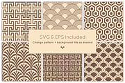 Classic Art Deco Patterns, a Pattern Graphic by HMJS Designs (Thumbnail 5 of 6)