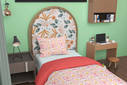 Nursery room Mockup 6 PSD, a Household Mockup by GraphicVil (Thumbnail 9 of 9)